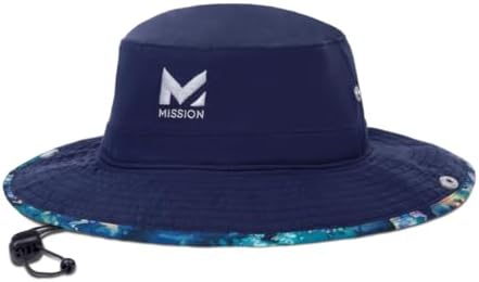 MISSION Cooling Bucket Hat - Unisex Wide-Brim Hat for Men & Women - Lightweight, Foldable & Durable - Cools Up to 2 Hours
