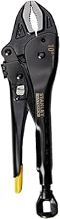 STANLEY FMHT0-74886 Fatmax Locking Mole Grip 250mm Curve Jaw Pliers, Black