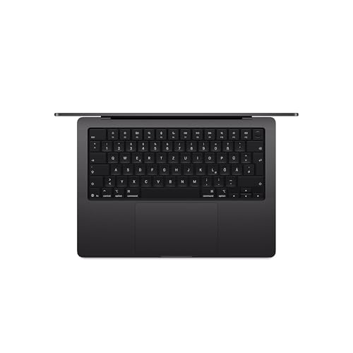 Apple MacBook Pro Laptop mit M5 Pro Chip mit 18-Core CPU und 20-Core GPU: Entwickelt für KI, 14,2" Liquid Retina XDR Display, 24 GB gemeinsamer Arbeitsspeicher, 2 TB SSD, WLAN 7; Space Schwarz 2