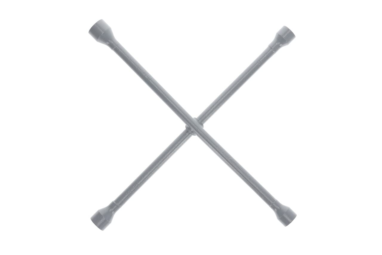 GEDORE Llave tipo cruz, Para automóvil, Anchos de llave 17 x 19 x 21 mm x 11/16" mm, Llave en cruz para ruedas, Cambio de neumáticos coche, Herramienta, 28 PU