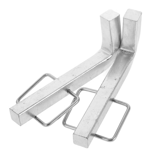 TOPPERFUN Perni Attacco l-Premium per 2 Pezzi in Acciaio Zincato Design a Stabilità Migliorata Facile Installazione per Camper e Trattori