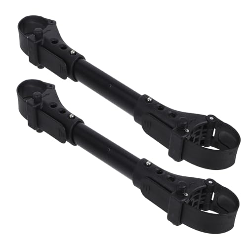 QUMIIRITY Dual Stroller Pram Connector for Twins 2pcs Aluminum Stroller Connector Lightweight Strong Versatile for Outdoor Use