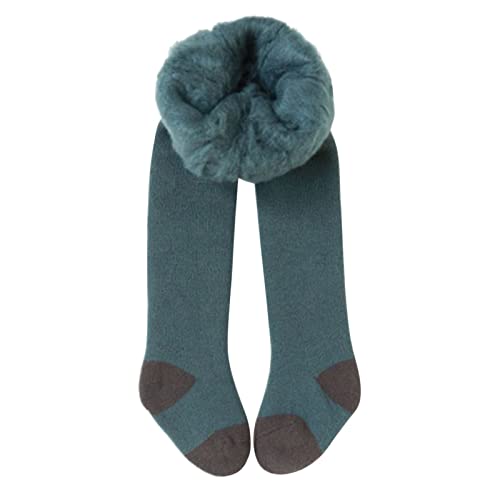 Baby Cotton Thick Fleece Lined Warm Leggings Stocking Toddler Girl Socks Tights for Kids Winter Thick Knitted Leggings