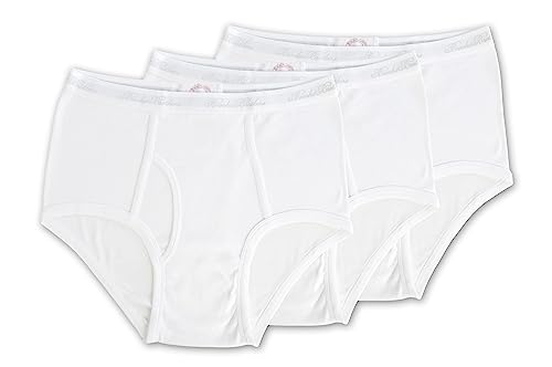 Brooks Brothers Men's Regular Fit 100% Supima Cotton Stretch Briefs Underwear 3 Pack,