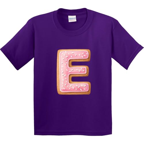 Image of inktastic Letter E Cookie Youth T-Shirt