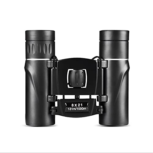 LJTT Telescopio 8x21 Mini binoculares Telescopio Infantil con película Verde de Baja luz de Infrarrojos 90 * 60 * 30 mm con Embalaje de Caja de Color Cover