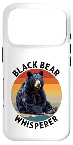 American Black Bear Whisperer Lover�M�t�g �����Y ���f�B�[�X �X�}�z�P�[�X iPhone 17 Pro �p