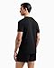 Emporio Armani Men's 2 Pack Crew Neck T Shirt, Black, Medium