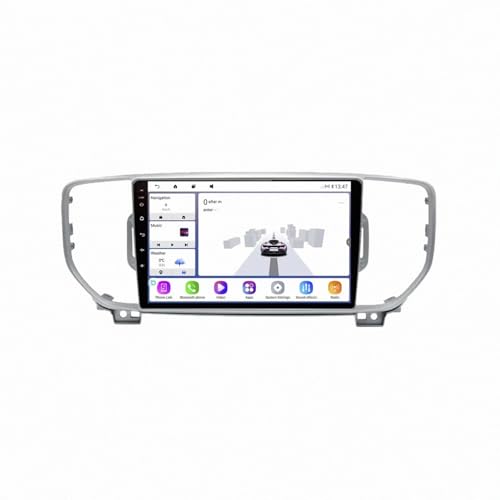 Radio 2 DIN para KIA Sportage 2016-2018 con Navegación GPS y Bluetooth