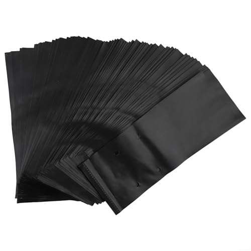 100 sacchetti per la coltivazione di piante per vivaio e vasi di plastica sicuri per piantare fiori (20 x 30 cm)