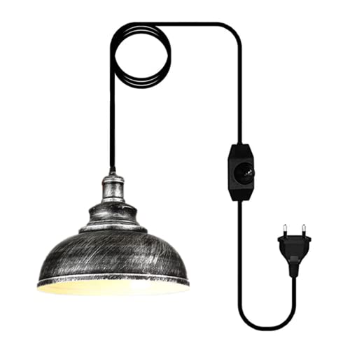 HGW Portalámparas E27 con Cable Textil Color 5M Cover