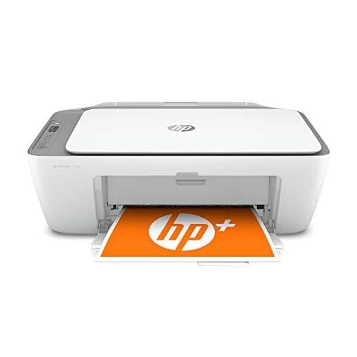HP DeskJet 2755e Wireless Inkjet Color All-in-One Printer | Print Copy Scan | Up to 4800 x 1200 DPI | WiFi USB Connectivity Smart Printing System | White I W/MD Printer Cable