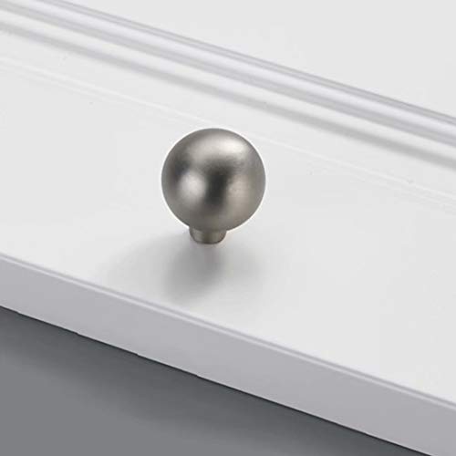 Bouton de commode chic en nickel brossé pour rénovation haute qualité - 3