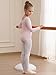 WEGETIT Long Sleeve Black Leotard for Girls Gymnastics Leotards Toddler Dance Ballet Bodysuit (Pink,2-4T)