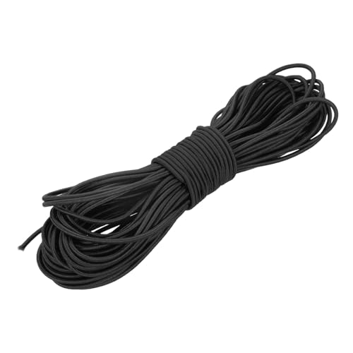 PATIKIL Heavy Duty Elastic Bungee Cord 1/12 Inch Diameter 67 Feet Long Black_desvips.com