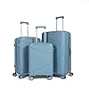 Luggage-Travel-Gear-Durable-Lightweight-Luggage-Set-Unbreakable-Luggage-Travel-Bag-Suitcase-Combo-with-Double-Spinner-Wheels-Grey-Blue-Set-of-3 Luggage & Travel Gear Durable Lightweight Luggage Set, Unbreakable Luggage Travel Bag & Suitcase Combo with Double Spinner Wheels (Grey Blue, Set of 3)