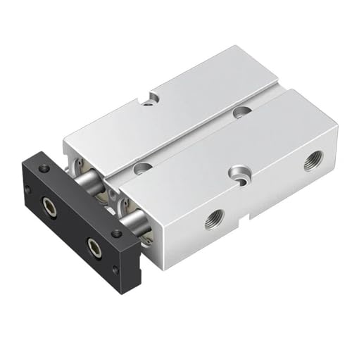 Vérin modèle TN en alliage d'aluminium usiné double tige - 2