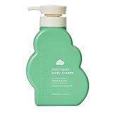 dearcloud Daily Repair Body Cream – Matcha Green Tea – Vitamin E & Hyaluronic acid - Korean Moisturizer & Body Lotion for Dry Skin (16 fl oz)