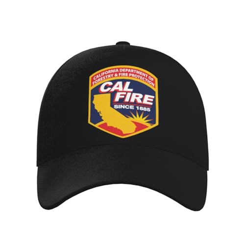 California Department of Forestry and Fire Baseball Hats for Men and Women - Classic Adjustable Hats2