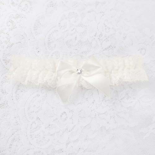 Image of Blue Garters for Bride Wedding Garter Set for Bride Bridal Garter Leg Thigh Blue