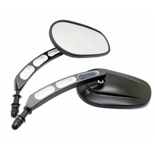 Espejos retrovisores para Sportster 883 1200 que eliminan vibraciones en manillar