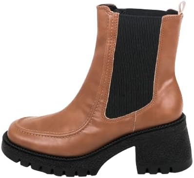 Coturno Feminino Juli Salto Bloco Tratorado Com Elástico Not Me