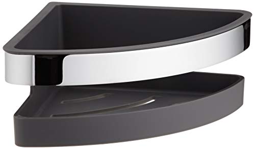 Keuco Moll Eckduschkorb, chrom/anthrazit 12757010001