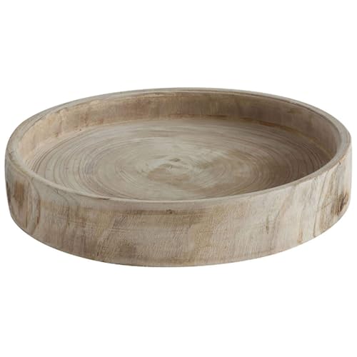 La Mejor Selección de Popurrís Top 10. 45 Hintyne Cuencos De Madera Decorativos Cuenco Redondo De Popurrí 33 Cm Bandeja para Mesa Centro Ideal para Entrada Mesa Cocina Y Cafetería.