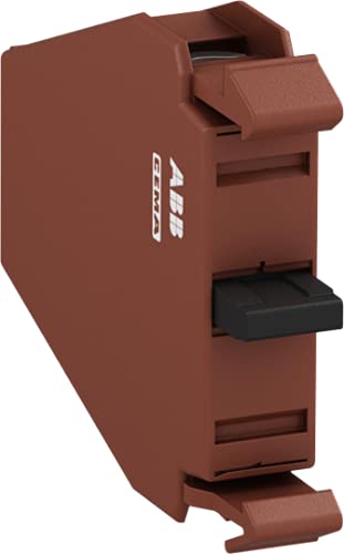 Mando y señalización bloque doble 2N0 tornillo 1SFA187009R8002 contacto industrial