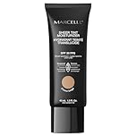 Marcelle Sheer Tint Moisturizer SPF 30, Crème Beige, with Hyaluronic Acid and Aloe, Hypoallergenic, Non-Comedogenic, Fragrance-Free, Paraben-Free, Oil-Free, 40 mL