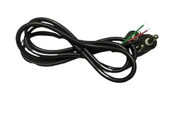 Prjapati Electrical 6A 250V 3 Pin Power Cord Induatrial Grade Mains Plug for Computer,Server,Heavy Duty Machine,Microwave, Air Conditioner, Iron Etc.