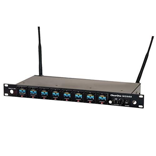 ClearOne 910-6000-804-C 8 Channel Receiver with Docking Station