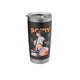 Waifu Sexy Anime Girl Model Cover Page Japanese Style Stainless Steel Insulated Tumbler