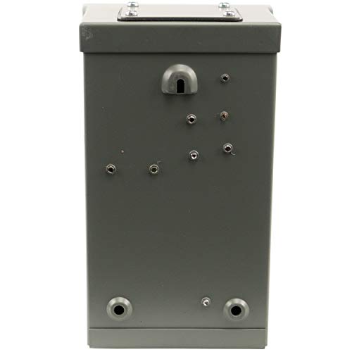 Connecticut Electric Parallax Power Supply (CESMPSC13-HR) 30 Amp Power Outlet Box with Breaker, Grey - Thumbnail 3