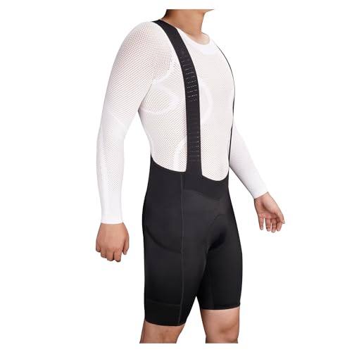 ZYAGH - ZYAGH Radsport Shorts Radfahren Trägerhose Mit Taschen Herren Damen 6H Ride Pro Team Radlerhose Dünnes Schaumstoffpolster Mit Hoher Dichte Mountain Bike Straße Fur MäNner(Asian-3XL)
