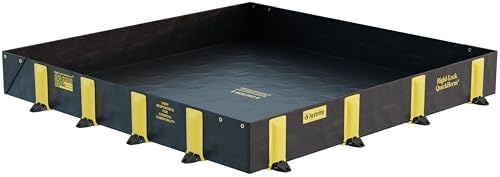 Justrite Rigid-Lock QuickBerm®, 8' x 8' x 12"