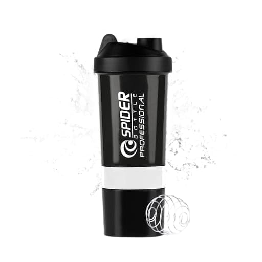 Protein Mixer Bottle Combo | Leakproof Gym Shakers | BPA-Free Sports Water Bottles-White-image-29