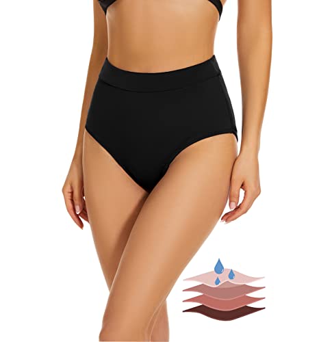 Image of Period Swimwear Leakproof Bikini Swim Bottoms for Teens Girls Women