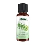 NOW Organic Essential Oil, Lemongrass, 1- Ounce