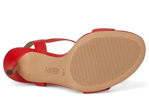 Image of Lauren Ralph Lauren Women's Gwen Nappa Leather Sandal