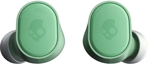 Skullcandy Sesh Evo True Wireless in-Ear Headphones with Bluetooth 5.0, 24-Hour Battery Life, Rapid Charge, IP55 Sweat and Water Resistance, Built-in Tile Tracker – Pure Mint - Image 3