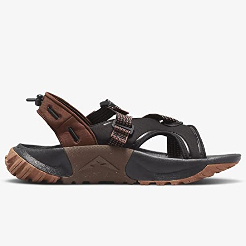 Image of Nike Oneonta SANDAL-DJ6603-002-9-BLACK /GUM MED Brown-Cacao Wow