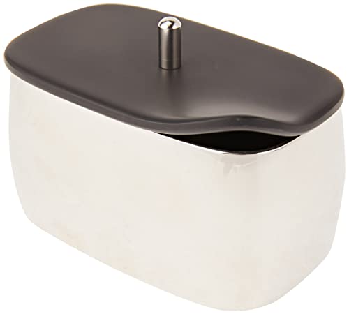 Alessi Sugar Bowl, Grey, 9.8 x 6 x 6.7 cm