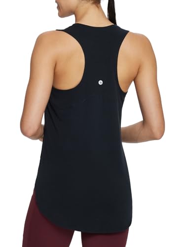 baleaf Women's Workout Tank Tops Loose Fit Racerback Top Sleeveless Shirts Lightweight Yoga Athletic Gym Running