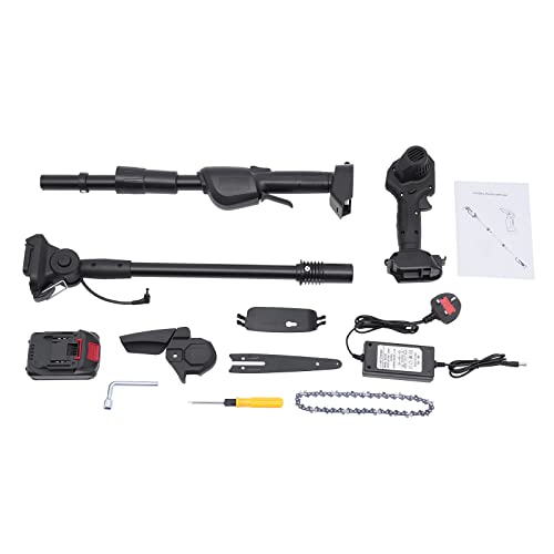 2-in-1 Cordless Pole Saw, Long-Handled Telescopic Tree Pruner, Cordless Long-Arm Saw, Suitable for Wood Cutting, Garden Pruning, Branch Pruning, and Shrub Pruning. - Image 9
