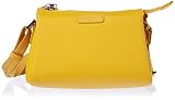 hexagono irregular  Hexagona Paris Travers-pour Femme-Collection Serena-Jaune-en Synthétique-Porté Croise a Petit Sac à Main bandoulière, Taille Unique