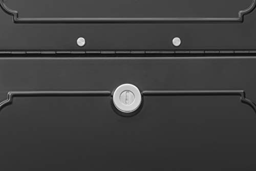 Architectural Mailboxes 620020B-10 Tribolt High Security Parcel Mailbox, C3, Black #TOP4