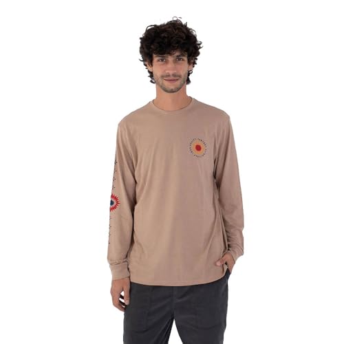 Hurley T-Shirt Long Sleeve Men Eagles High avec manches longues ajustées