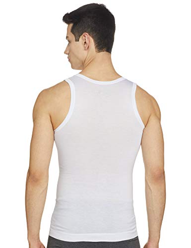 Image of RUPA FRONTLINE Sleeveless Round Neck Vest for Men, 100% Cotton Material, Regular Fit, Pack of 3