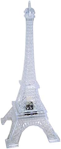 Craft And Party 9" Eiffel Tower with Build in LED Light.